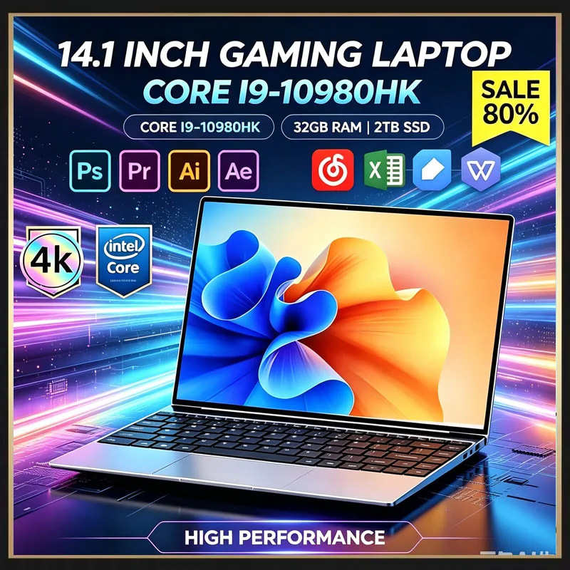 M.2 Ssd - Portátil ultrafino de 14,1 pulgadas con