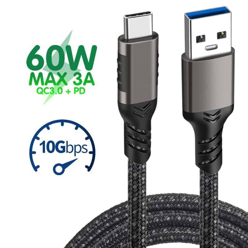 Cable tipo C a USB A PD 60W/3A - Samsung Ssd reseña y precio