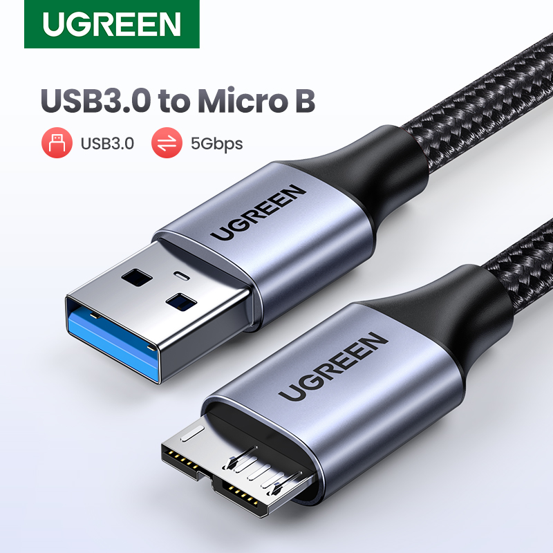 UGREEN-Cable Micro B de carga  - Samsung Ssd reseña y precio
