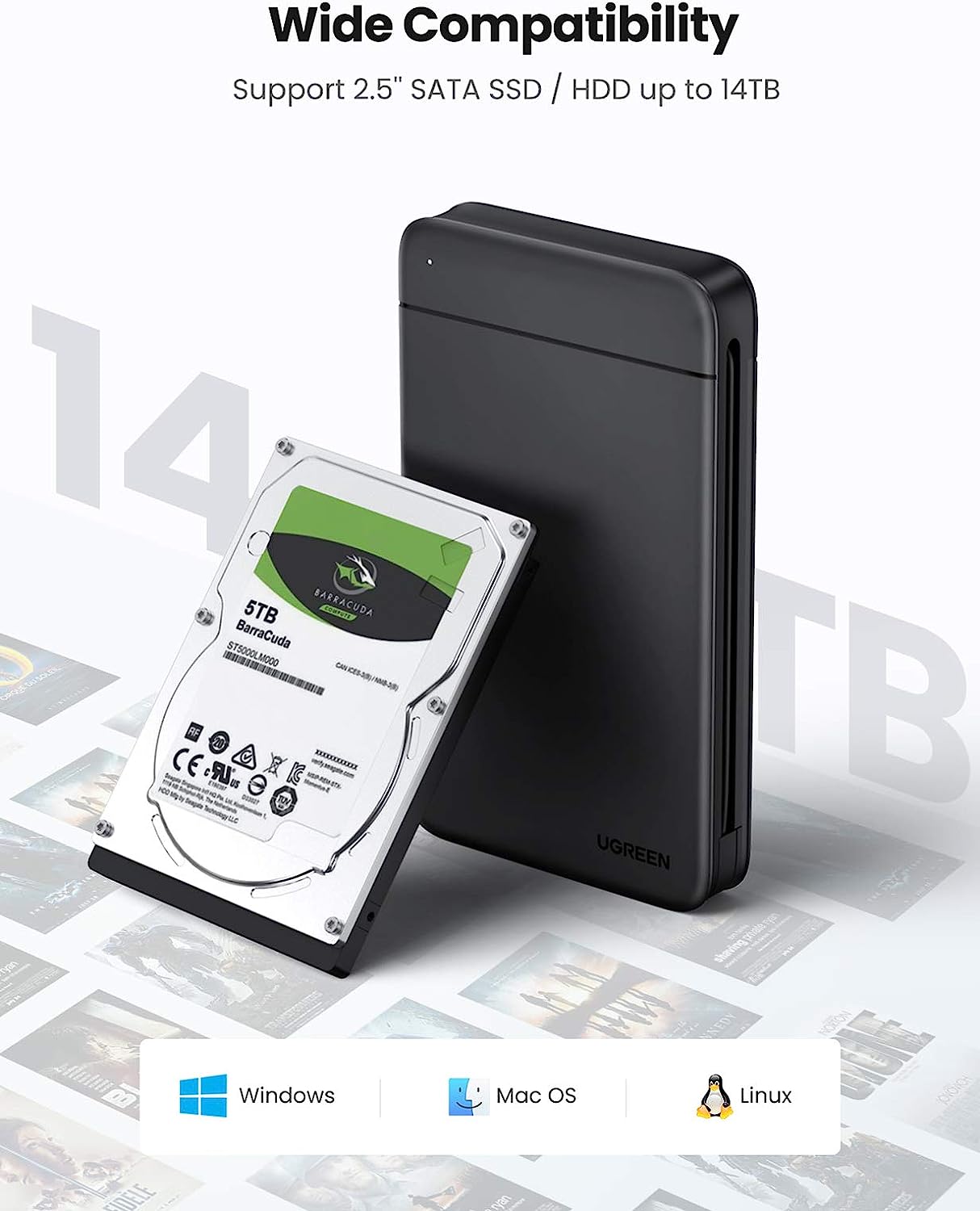 UGREEN Caja de disco duro USB  - Ssd Hard Drive reseña y precio