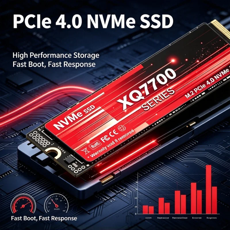 XQ7700 M2 PCIe4.0 NVMe SSD 500 - Ssd 500Gb reseña y precio