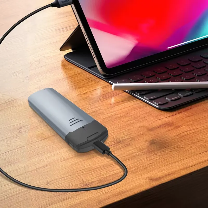 Carcasa M2 NVMe SSD de 10Gbps  - Ssd Hard Drive reseña y precio