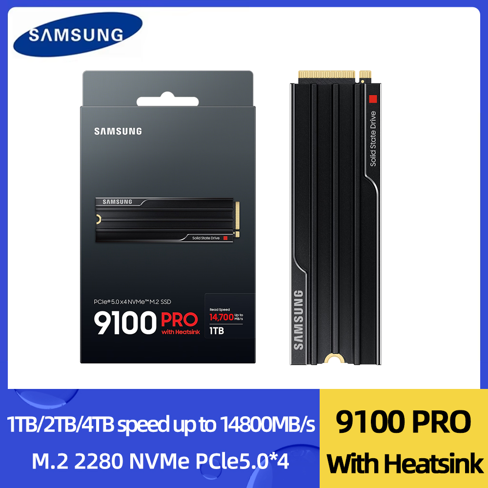 SSD SAMSUNG 9100 PRO con disip - Samsung Ssd reseña y precio
