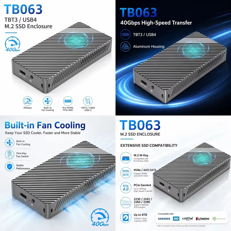 AP01 para Carcasa de SSD M.2 U - Nvme Ssd reseña y precio